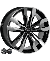 Replica Audi BK5333 BP R20 W8.5 PCD5x112 ET33 DIA66.6    